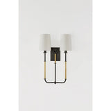 The antique-inspired silhouette of the Glenmont sconce is slender and refined with machine-led hardware. Each stem features a horizontal knurl resembling a screw, adding texture and a contemporary feel to the fixture. Amethyst Home provides interior design, new home construction design consulting, vintage area rugs, and lighting in the Newport Beach metro area.