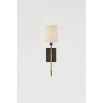 The antique-inspired silhouette of the Glenmont sconce is slender and refined with machine-led hardware. Each stem features a horizontal knurl resembling a screw, adding texture and a contemporary feel to the fixture. Amethyst Home provides interior design, new home construction design consulting, vintage area rugs, and lighting in the San Diego metro area.