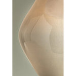 Artisanal and contemporary, Hanslope features a gracefully sculpted ceramic base paired with a crisp white linen shade. The unique form and proportions, coupled with the off-white French Muslin glaze give this lamp an earthy, organic feel. The glossy finish adds to the charm of this lovely everyday light fixture Amethyst Home provides interior design, new home construction design consulting, vintage area rugs, and lighting in the Monterey metro area.