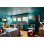 The contrast between the oblong domed shade and the conical base of Hopkinton creates a striking geometric design. Whether this petite lamp is finished in Aged Brass or Distressed Bronze, the on-trend mushroom silhouette adds a dose of personality. Its integrated rechargeable LED light source ensures lasting functionality.  Amethyst Home provides interior design, new home construction design consulting, vintage area rugs, and lighting in the Boston metro area.