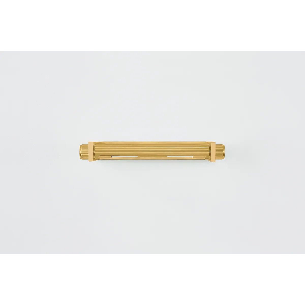 Channeling 1960s Italian minimalism, Judd is a stylish companion to your favorite wall art. The allover fluting on the round bar gives this picture light both an antique and industrial feel, adding just enough interest without causing distraction. Amethyst Home provides interior design, new home construction design consulting, vintage area rugs, and lighting in the Los Angeles metro area.