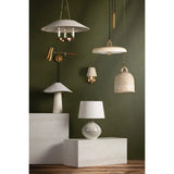 Tailored task lighting, this portable, functional swing arm sconce is also thoughtfully designed and beautiful. The sleek arm features a wooden handle on one end and an adjustable metal shade in Patina Brass or Bronze on the other. The twisted black cord detailing at the shade and backplate give Novel a nostalgic feel. Amethyst Home provides interior design, new home construction design consulting, vintage area rugs, and lighting in the Laguna Beach metro area.