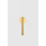 Integrated with CSL’s ‘Whisper’ technology, Simeon offers peak functionality in a streamlined sconce format. While understated, a level of style is achieved with the extruded ribbing on the Aged Brass articulating shade. Amethyst Home provides interior design, new home construction design consulting, vintage area rugs, and lighting in the Charlotte metro area.