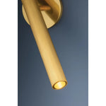 Integrated with CSL’s ‘Whisper’ technology, Simeon offers peak functionality in a streamlined sconce format. While understated, a level of style is achieved with the extruded ribbing on the Aged Brass articulating shade. Amethyst Home provides interior design, new home construction design consulting, vintage area rugs, and lighting in the Salt Lake City metro area.