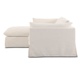Habitat 2 Pc Laf Sectional-115'' - Crypton Nomad Snow | shipping 10/10/2026