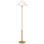 Featuring Hackney Floor Lamp Hand-Rubbed Antique Brass by Visual Comfort at Amethyst Home. Indulge in the timeless sophistication of our Hackney Floor Lamp. Crafted with a hand-rubbed antique brass finish, this exquisite piece will elevate any space with its elegant presence. A perfect addition to your home, this floor lamp exudes luxury and exclusivity.
Overall Dimensions: 14" . Amethyst Home provides interior design, new construction, custom furniture, and area rugs in the Kansas City metro area