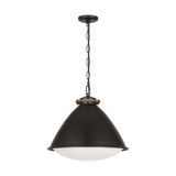 Featuring Hayward Large Pendant Aged Iron by Visual Comfort at Amethyst Home. Indulge in luxury with our Hayward Large Pendant in Aged Iron. This exquisite pendant creates a stunning focal point in any room, with its elegant design and timeless beauty. Add a touch of sophistication and style to your space with this must-have piece.
Overall Dimensions: 18" L x 18" W x 17.125" H. Amethyst Home provides interior design, new construction, custom furniture, and area rugs in the Miami metro area