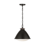 Featuring Hayward Medium Pendant Aged Iron by Visual Comfort at Amethyst Home. Introducing the Hayward Medium Pendant, crafted with aged iron and designed to elevate any space. Its sleek and sophisticated pendant design adds a touch of luxury to your home. Light up your room with this elegant piece, perfect for creating an exclusive, refined ambiance.
Overall Dimensions: 13" L x 1. Amethyst Home provides interior design, new construction, custom furniture, and area rugs in the Park City metro area