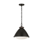 Featuring Hayward Medium Pendant Aged Iron by Visual Comfort at Amethyst Home. Introducing the Hayward Medium Pendant, crafted with aged iron and designed to elevate any space. Its sleek and sophisticated pendant design adds a touch of luxury to your home. Light up your room with this elegant piece, perfect for creating an exclusive, refined ambiance.
Overall Dimensions: 13" L x 13". Amethyst Home provides interior design, new construction, custom furniture, and area rugs in the Seattle metro area