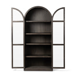 Hepburn Cabinet - Dark Anthracite Oak Veneer