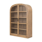 Hepburn Wide Cabinet - Drifted Smoked Oak Veneer | shipping 09/15/2026