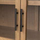 Hepburn Wide Cabinet - Drifted Smoked Oak Veneer | shipping 09/15/2026
