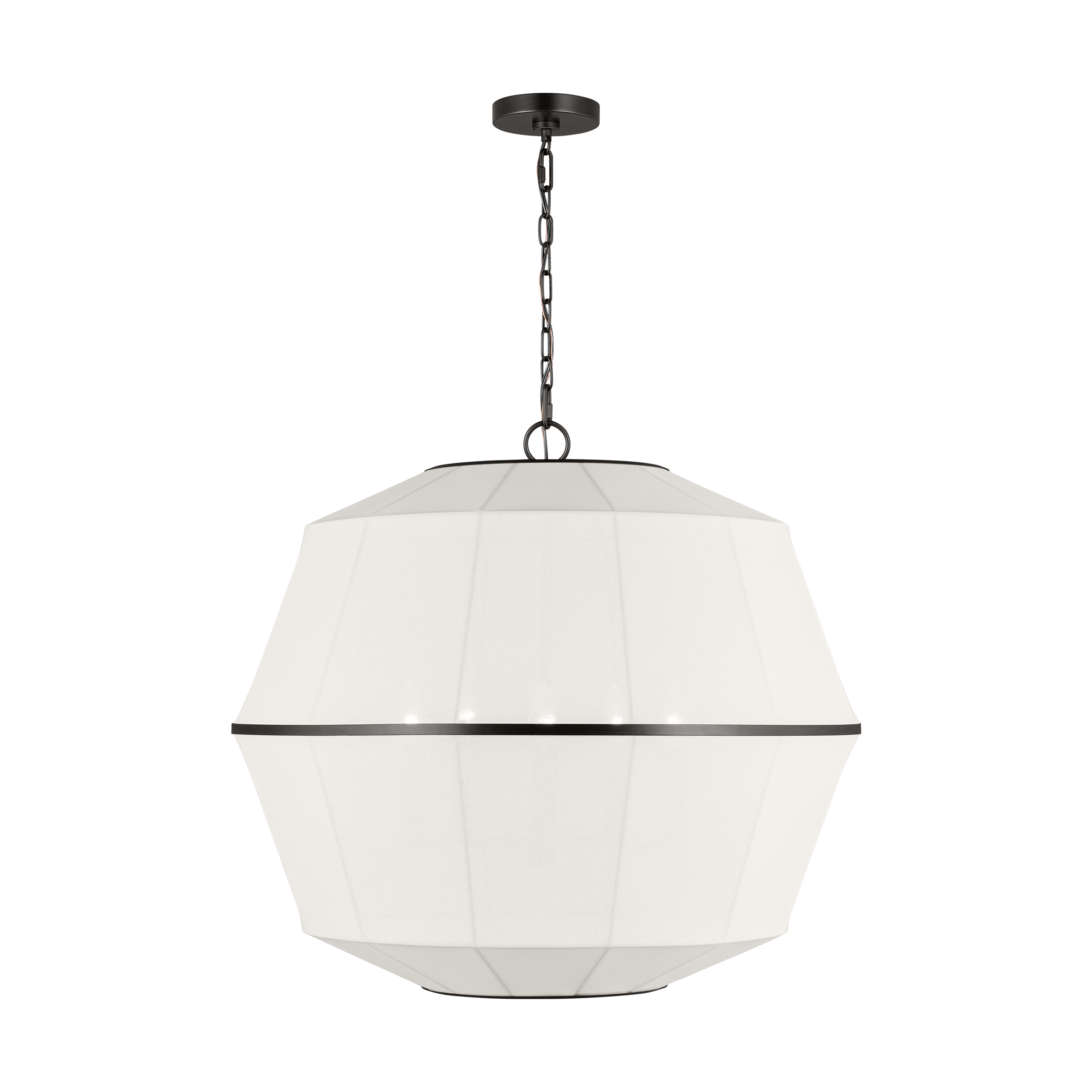 Featuring Hikari Large Chandelier Aged Iron by Visual Comfort at Amethyst Home. Elevate your space with our Hikari Large Chandelier in Aged Iron. This exquisite chandelier adds a touch of luxury and sophistication to any room. With its stunning design and aged iron finish, it is the perfect statement piece for your home. Illuminate your space with style and elegance.
Overall Dimen. Amethyst Home provides interior design, new construction, custom furniture, and area rugs in the Charlotte metro area