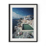 Hotel Du Cap Eden-Roc III by Slim Aarons - Black Maple