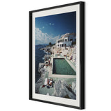 Hotel Du Cap Eden-Roc III by Slim Aarons - Black Maple