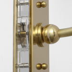 Featuring Hulton 17" Cordless Single Sconce Hand-Rubbed Antique Brass by Visual Comfort at Amethyst Home. Hulton 17" Cordless Single Sconce in Hand-Rubbed Antique Brass with Linen Shade
Overall Dimensions: 6.5" L x 6.5" W x 17.75" HWeight : 6 lbs.. Amethyst Home provides interior design, new construction, custom furniture, and area rugs in the Miami metro area