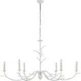 Featuring Iberia Large Chandelier by Visual Comfort at Amethyst Home. A mix between our favorite Spider Chandelier and Silva Chandelier, this Iberia Large Chandelier will bring a warm, elegant look to any space!
Overall Dimensions: 57" L x  57" W x 30" HWeight: 16 lbs.  Amethyst Home provides interior design, new home construction design consulting, vintage area rugs, and lighting in the Charlotte metro area.
