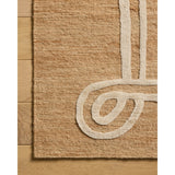 Jeremiah Brent x Loloi Tracery Natural / Ivory Hand-Knotted Rug
