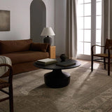 Featuring Apollo Famille Hand-Knotted Rug by Jaipur Living at Amethyst Home. An updated take on traditional design, the Apollo Famille is hand knotted of 100% wool by artisans in India for a luxurious, high-quality design.  The Famillie design features two classic medallions adorned with Elibelinde motifs with a distinct border honoring the Garden of Eden.Ha. Amethyst Home provides interior design, new home construction design consulting, vintage area rugs, and lighting in the Portland metro area.