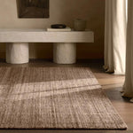 Featuring Hued Rug by Jaipur Living at Amethyst Home. Subtle variations of brown create depth and dimension in the elegantly understated Hue rug. Handwoven with precision, its solid design offers a timeless foundation for any space—from modern to classic interiors.Handwoven60% Wool 40% CottonSLO03 Solon HuedBlot stains immediately and clean with a mild soap. Amethyst Home provides interior design, new home construction design consulting, vintage area rugs, and lighting in the Charlotte metro area.