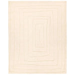 Featuring Kenji Hand-Knotted Rug by Jaipur Living at Amethyst Home. Embrace clean, simple elegance with the Ameln Kenji. As artisans knot each strand by hand, they weave in modern, centric lines that balance Moroccan heritage with contemporary edge. Made from lush New Zealand wool, the Kenji rug offers delicious dimension and a cloud-like texture, offering. Amethyst Home provides interior design, new home construction design consulting, vintage area rugs, and lighting in the Des Moines metro area.