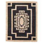 Featuring Kyrenia Hand-Knotted Rug by Jaipur Living at Amethyst Home. Anchor your space with a modern representation of vintage Kars designs through bold geometric design. Kyrenia?s striking, maze-like pattern guides eyes through any area. Hand knotted for durability with kid- and pet-friendly materials, it?s ideal for busy rooms.Hand Knotted100% WoolC. Amethyst Home provides interior design, new home construction design consulting, vintage area rugs, and lighting in the Salt Lake City metro area.