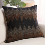 Featuring Najila Harith Pillow by Jaipur Living at Amethyst Home. The globally inspired Najila throw pillow Harith offers a soft texture through the cotton make. The moody Harith design features a chevron pattern in hues of black, orange, and gray. Handcrafted in India, this pillow perfectly accents beds, sofas, and chairs alike.100% CottonNAJ01 Najila Hari. Amethyst Home provides interior design, new home construction design consulting, vintage area rugs, and lighting in the Nashville metro area.