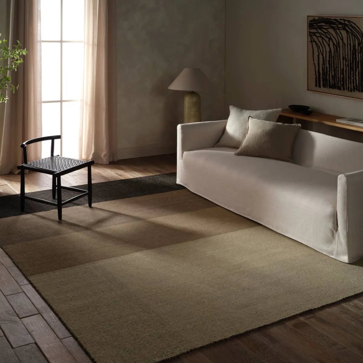 Featuring Ronin Rug by Jaipur Living at Amethyst Home. Preppy charm meets lasting quality with the Pleda Ronin. A soft, durable blend of wool and cotton is adorned with a striated, unique plaid pattern. Designed for medium-traffic indoor spaces, its resilient weave is ready to handle the demands of everyday life.Handwoven90% Wool 10% CottonPLE02 Pleda RoninBl. Amethyst Home provides interior design, new home construction design consulting, vintage area rugs, and lighting in the Houston metro area.