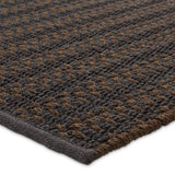 Featuring Talin Elmas Rug by Jaipur Living at Amethyst Home. Handwoven of thick and durable performance fibers, the Talin Elmas offers a sturdy accent with evocative texture to any space. Neutral, versatile colorways combine with an undulating striped weave for a not-so-solid, but perfectly grounding, modern design. The Elmas design?s gray and brown hues t. Amethyst Home provides interior design, new home construction design consulting, vintage area rugs, and lighting in the Scottsdale metro area.