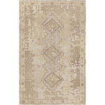 Featuring Kai Pathos Hand-Knotted Rug by Jaipur Living at Amethyst Home. The artisan-made Kai Pathos Rug effortlessly blends the contemporary influence of color with traditionally timeless looks. Exceptionally made and artfully designed, the hand-knotted Pathos area rug infuses homes with vintage allure and an on-trend colorway. Abrashed taupe, cream, gray, and tan tones add a chic femme . Amethyst Home provides interior design services, furniture, rugs, and lighting in the Kansas City metro area.