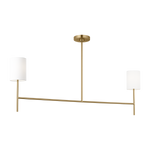 Featuring Key Medium Linear Chandelier Burnished Brass by Visual Comfort at Amethyst Home. This stunning chandelier will add a touch of opulence to any room with its sleek, linear design and luxurious burnished brass finish. Elevate your space with this sophisticated and exclusive piece, reminiscent of a work of art. Experience the elegance and grandeur of this key piece in yo. Amethyst Home provides interior design, new construction, custom furniture, and area rugs in the Newport Beach metro area