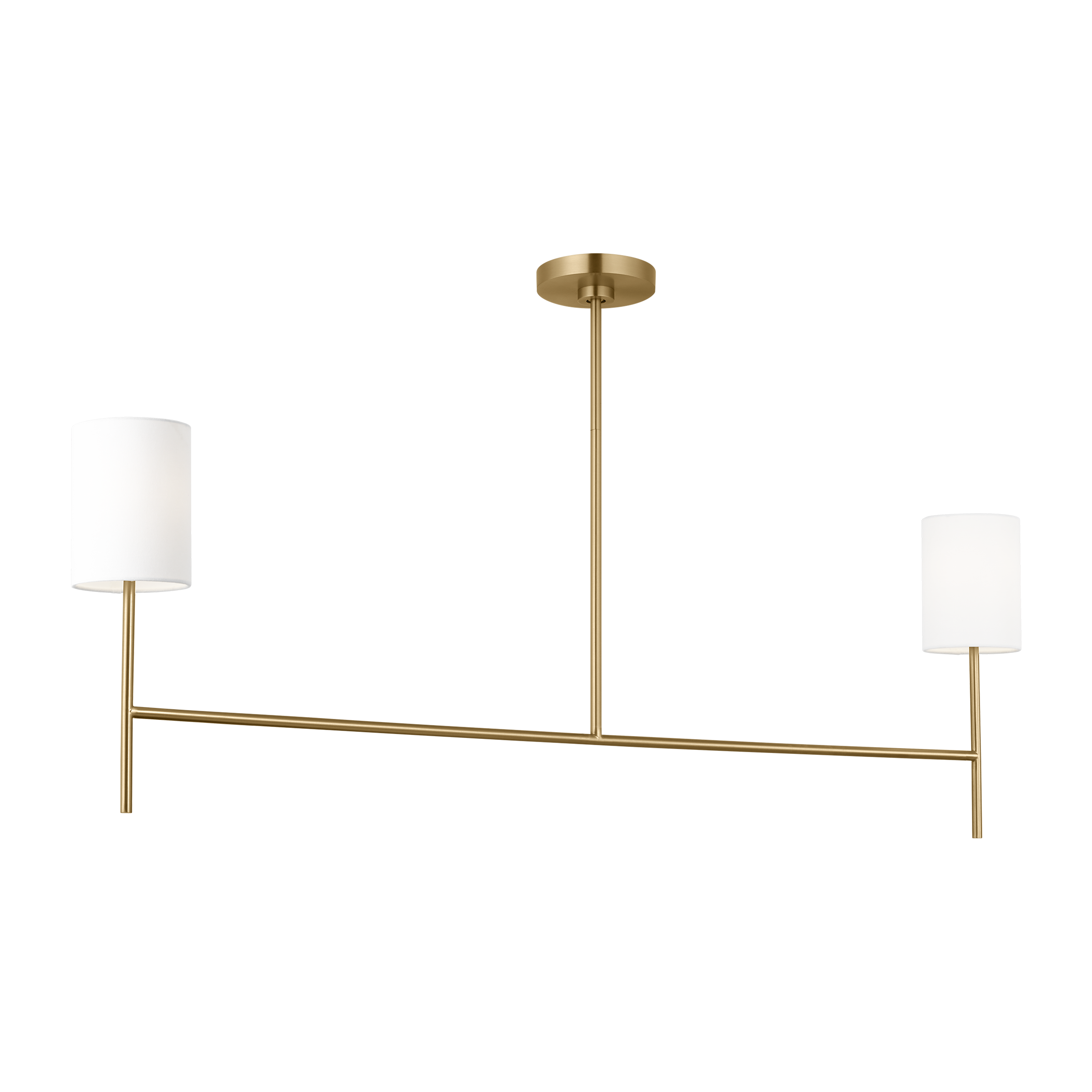 Featuring Key Medium Linear Chandelier Burnished Brass by Visual Comfort at Amethyst Home. This stunning chandelier will add a touch of opulence to any room with its sleek, linear design and luxurious burnished brass finish. Elevate your space with this sophisticated and exclusive piece, reminiscent of a work of art. Experience the elegance and grandeur of this key piece in yo. Amethyst Home provides interior design, new construction, custom furniture, and area rugs in the Newport Beach metro area