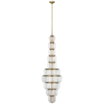 Featuring Killarney 19" Layered Entry Chandelier Natural Brass by Visual Comfort at Amethyst Home. Killarney 19" Layered Entry Chandelier in Natural Brass with Clear Crystal
Overall Dimensions: 19" L x 19" W x 104.75" HWeight : 90 lbs.. Amethyst Home provides interior design, new construction, custom furniture, and area rugs in the Austin metro area