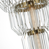 Featuring Killarney 19" Layered Entry Chandelier Natural Brass by Visual Comfort at Amethyst Home. Killarney 19" Layered Entry Chandelier in Natural Brass with Clear Crystal
Overall Dimensions: 19" L x 19" W x 104.75" HWeight : 90 lbs.. Amethyst Home provides interior design, new construction, custom furniture, and area rugs in the Seattle metro area