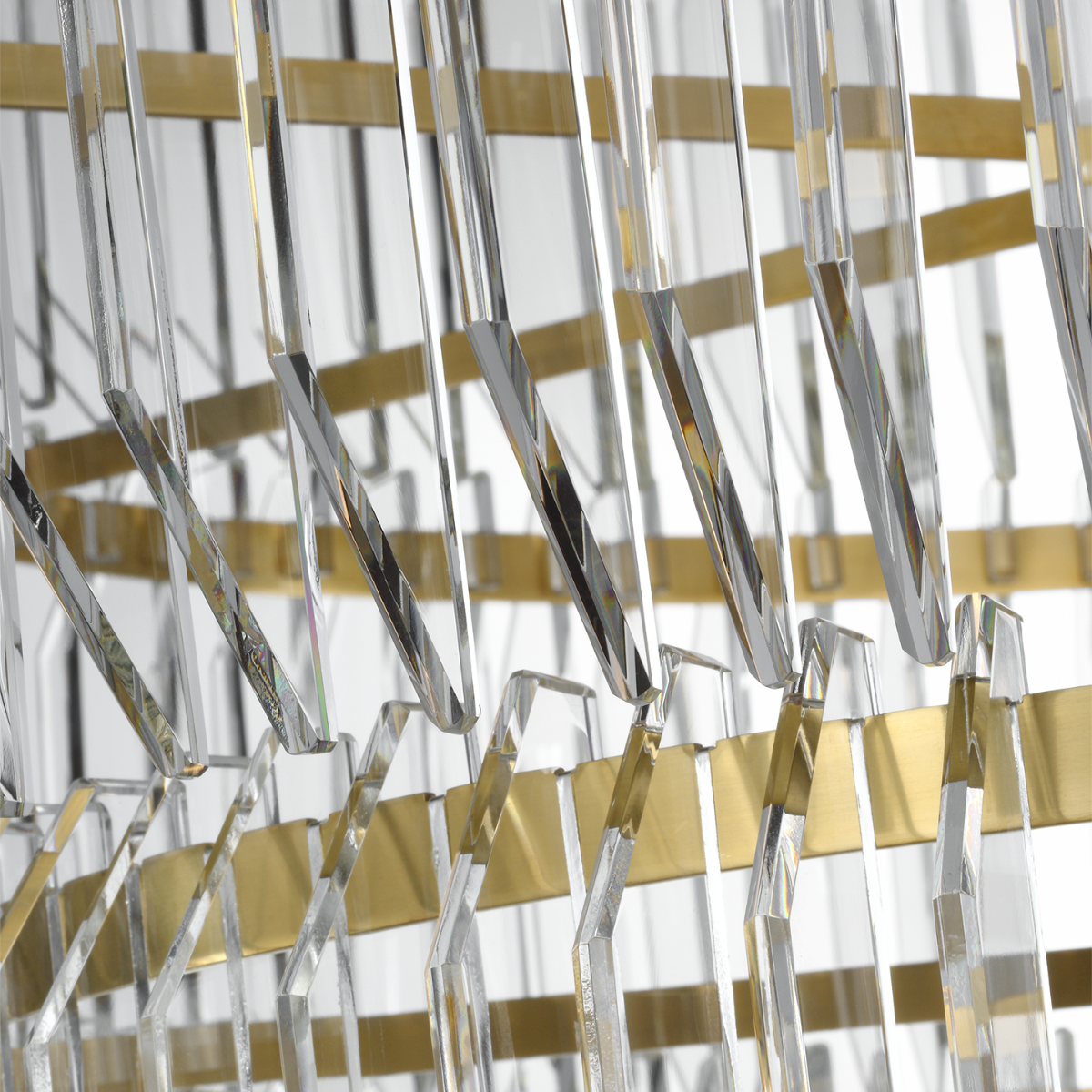 Featuring Killarney 32" Layered Chandelier Natural Brass by Visual Comfort at Amethyst Home. Killarney 32" Layered Chandelier in Natural Brass with Clear Crystal
Overall Dimensions: 32" L x 32" W x 86.75" HWeight: 119 lbs.. Amethyst Home provides interior design, new construction, custom furniture, and area rugs in the Salt Lake City metro area