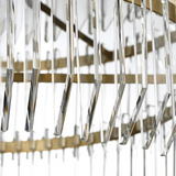 Featuring Killarney 32" Layered Drum Chandelier Natural Brass by Visual Comfort at Amethyst Home. Killarney 32" Layered Drum Chandelier in Natural Brass with Clear Crystal
Overall Dimensions: 32" L x 32" W x 62.5" HWeight: 86 lbs.. Amethyst Home provides interior design, new construction, custom furniture, and area rugs in the Newport Beach metro area