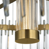 Featuring Killarney 32" Layered Drum Chandelier Natural Brass by Visual Comfort at Amethyst Home. Killarney 32" Layered Drum Chandelier in Natural Brass with Clear Crystal
Overall Dimensions: 32" L x 32" W x 62.5" HWeight: 86 lbs.. Amethyst Home provides interior design, new construction, custom furniture, and area rugs in the Park City metro area