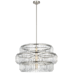 Featuring Killarney 32" Layered Drum Chandelier Polished Nickel by Visual Comfort at Amethyst Home. Killarney 32" Layered Drum Chandelier in Natural Brass with Clear Crystal
Overall Dimensions: 32" L x 32" W x 62.5" HWeight: 86 lbs.. Amethyst Home provides interior design, new construction, custom furniture, and area rugs in the Austin metro area