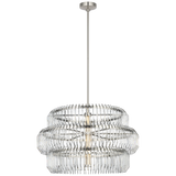Featuring Killarney 32" Layered Drum Chandelier Polished Nickel by Visual Comfort at Amethyst Home. Killarney 32" Layered Drum Chandelier in Natural Brass with Clear Crystal
Overall Dimensions: 32" L x 32" W x 62.5" HWeight: 86 lbs.. Amethyst Home provides interior design, new construction, custom furniture, and area rugs in the Austin metro area