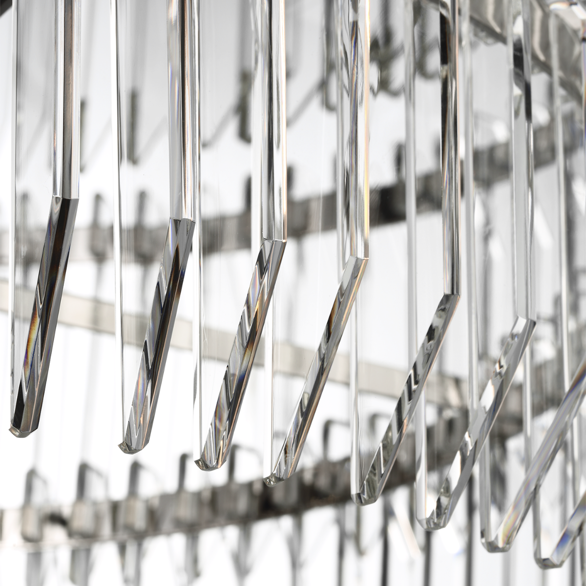 Featuring Killarney 32" Layered Drum Chandelier Polished Nickel by Visual Comfort at Amethyst Home. Killarney 32" Layered Drum Chandelier in Natural Brass with Clear Crystal
Overall Dimensions: 32" L x 32" W x 62.5" HWeight: 86 lbs.. Amethyst Home provides interior design, new construction, custom furniture, and area rugs in the Miami metro area