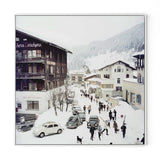 Klosters by Slim Aarons - White Maple