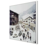 Klosters by Slim Aarons - White Maple