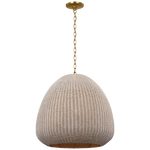 Featuring Kokomo 30" Domed Pendant Antique-Burnished Brass by Visual Comfort at Amethyst Home. Introduce luxury and sophistication to your home with our Kokomo 30" Domed Pendant in Antique-Burnished Brass. The elegant pendant adds a touch of exclusivity to any room. With its sleek and stylish design, this pendant exudes a sense of refinement. Elevate your space with this exquisit. Amethyst Home provides interior design, new construction, custom furniture, and area rugs in the Washington metro area