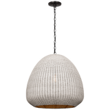 Featuring Kokomo 30" Domed Pendant Bronze by Visual Comfort at Amethyst Home. Indulge in the refined elegance of our Kokomo 30" Domed Pendant in Bronze. This pendant boasts a luxurious design, handcrafted with precision to elevate any space. Add a touch of sophistication and opulence to your home with our exclusive pendant.
Overall Dimensions: 30" L x 30" W x 28.75" HWeight: 15 lb. Amethyst Home provides interior design, new construction, custom furniture, and area rugs in the Calabasas metro area