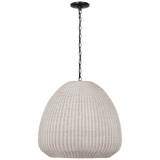 Featuring Kokomo 30" Domed Pendant Bronze by Visual Comfort at Amethyst Home. Indulge in the refined elegance of our Kokomo 30" Domed Pendant in Bronze. This pendant boasts a luxurious design, handcrafted with precision to elevate any space. Add a touch of sophistication and opulence to your home with our exclusive pendant.
Overall Dimensions: 30" L x 30" W x 28.75" HWeight: 15 lb. Amethyst Home provides interior design, new construction, custom furniture, and area rugs in the Charlotte metro area