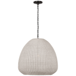 Featuring Kokomo 30" Domed Pendant Bronze by Visual Comfort at Amethyst Home. Indulge in the refined elegance of our Kokomo 30" Domed Pendant in Bronze. This pendant boasts a luxurious design, handcrafted with precision to elevate any space. Add a touch of sophistication and opulence to your home with our exclusive pendant.
Overall Dimensions: 30" L x 30" W x 28.75" HWeight: 15 l. Amethyst Home provides interior design, new construction, custom furniture, and area rugs in the Washington metro area