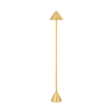 Salma Rechargeable Floor Lamp - Aged Brass | shipping 02/13/2026