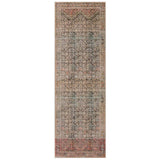 The Loren Charcoal / Multi Area Rug, or LQ17, offers vintage hand-knotted looks at an affordable price. This power loomed rug is perfect for living rooms, dining rooms, or other high traffic areas. These printed designs provide a textured effect by portraying every single individual knot on a soft polyester base.