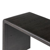 Leo Console Table - Smoked Black