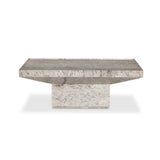 Lex Coffee Table - Sand Marble | shipping 10/25/2026